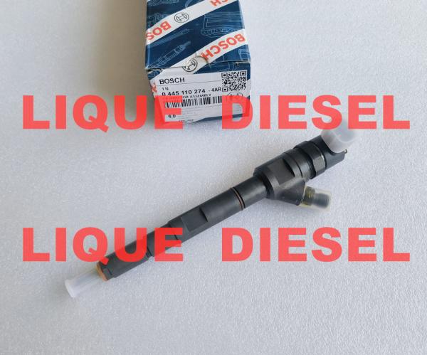 BOSCH common rail injector 0445110274 0445110275 0 445 110 274 0 445 110 275 for HYUNDAI 33800-4A500 338004A500