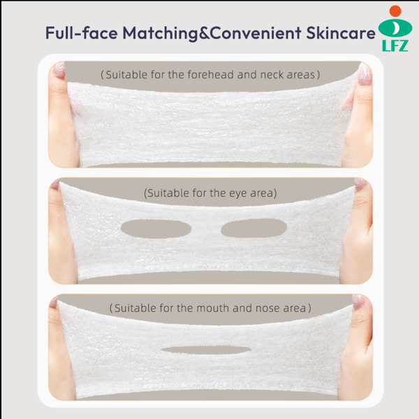 Toner Pad 228 Piece Perforated Stretch Wet Pads Facial Cotton Pads Makeup Remover Mask Lint Free Extra Soft Natural Material