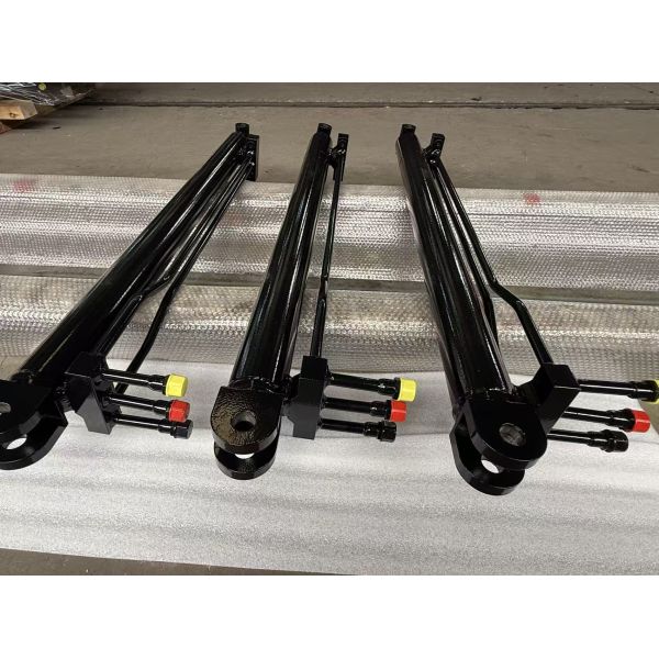 Hard Chrome Plated Telescopic Hydraulic Ram Cylinder For Construction Machinery