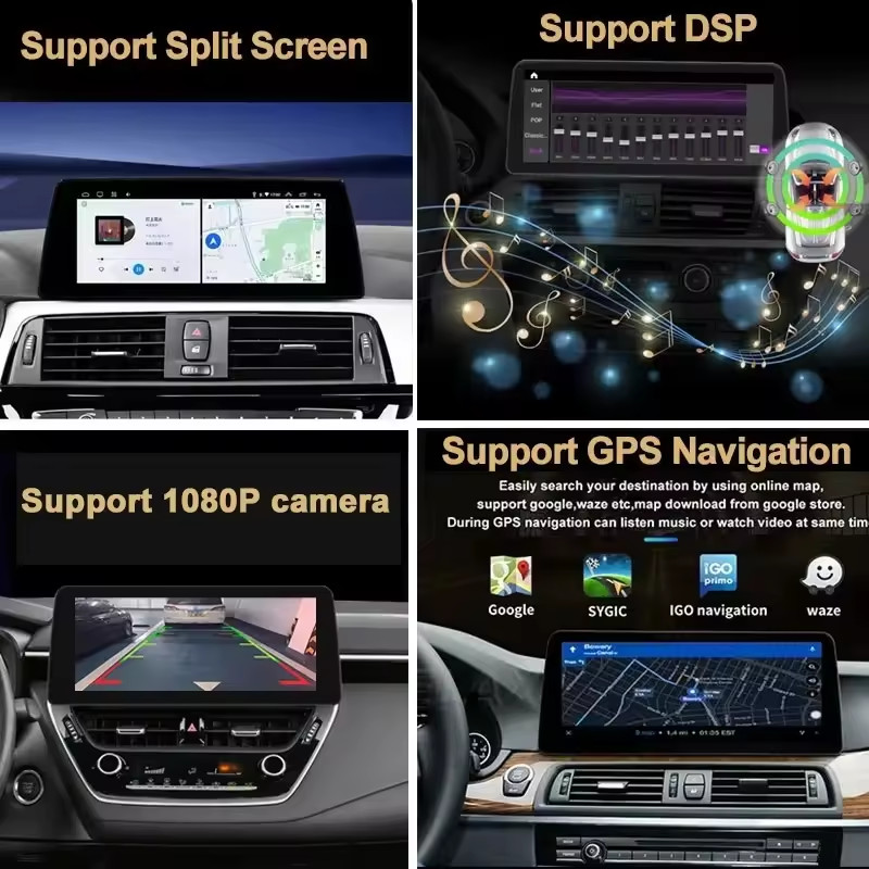 12.3-дюймовый универсальный Android Car Monitor DVD Player Carplay Android Car Stereo