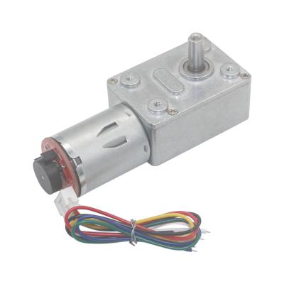 Auto pequeno da C.C. 12v dos motores JGY370 da engrenagem da C.C. do sem-fim do codificador que trava 150rpm