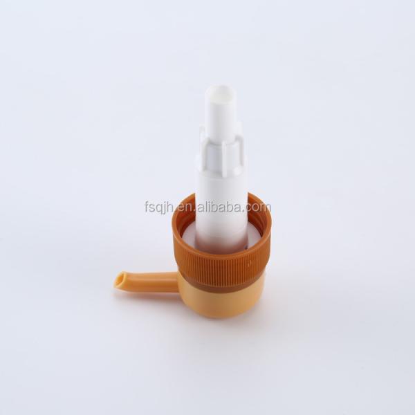 2CC Soap Lotion Dispenser Pump Head Ribbed Cover For Plastic Bottles