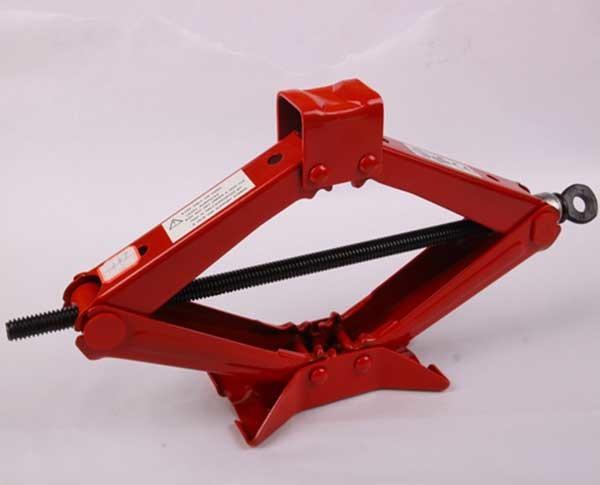Industrial Jack JTSJJ-A Scissor Jack Model KTB1T Min.H 90mm Max H 350mm Net Wt 2.4kg GR.WT. 26kg Heavy-Duty Construction