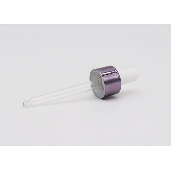 Алюминиевый 18/410 центриков силикона пипетки капельницы стеклянного глаза