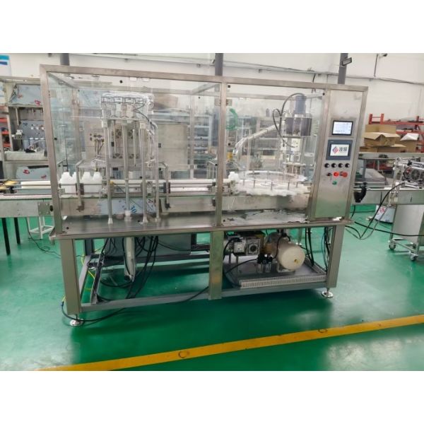 Automatic Liquid Pesticide Filler for 500-1500ml PET Bottles
ExdⅡBT6 Certified Explosion-Proof Automation with Advanced Corrosion and Toxic Drip Protection