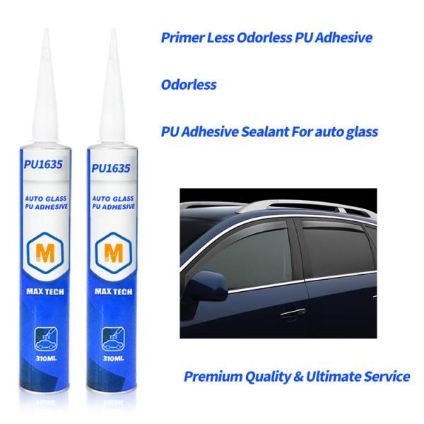 PU1635 Odorless Car Windshield Adhesive No Need Primer Polyurethane PU Sealants