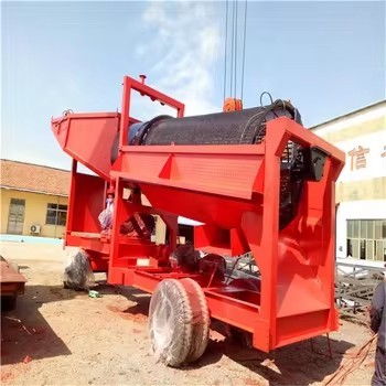 Gold Trommel Wash Plant with 7000*2000*3000 Dimension 8 KG Weight and ISO 9001:2008 Standard