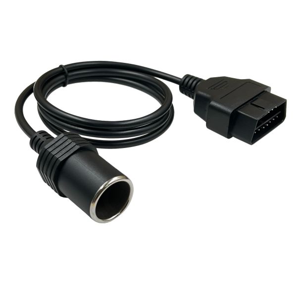 AOTAI Car Universal 16-Pin OBD2 Car Cigarette Lighter Socket Charger Power Adapter with Temperature -20- 80degree OBD Cable
