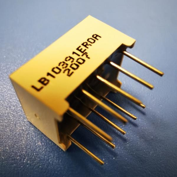 LED Display Common Anode Super Bright Red Single Digit 0.39inch 7 Segment for Instrument Panel