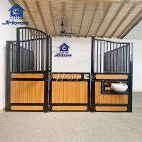 Luxe Euro Style Horse Stall Front rempli en bambou Panneaux de boîte stables