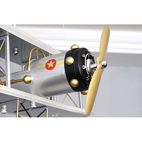 Creative LED Children'S Airplane Light Boy Bedroom Room Personality Smart Cartoon Pendant Light