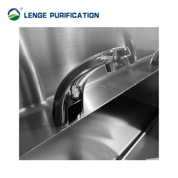 Clean Room Grade Electrolytic polished 316L Stainless Steel Sink Easy to clean