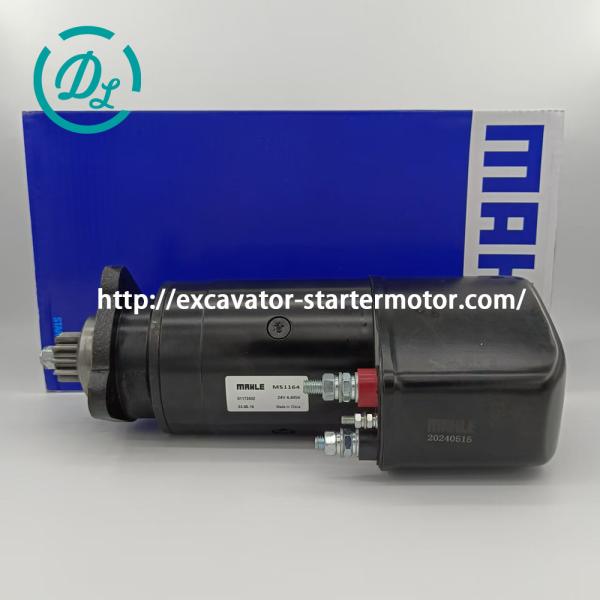MALE MS1164 6290051 01173432 Starter Motor 24V 11T 6.6KW Engine Liebherr
