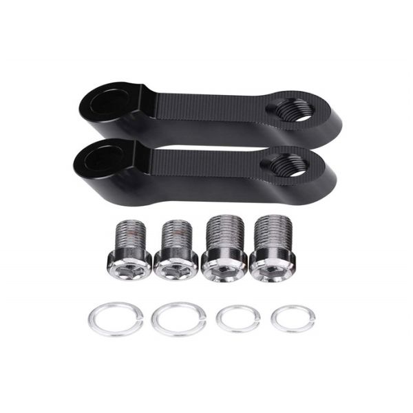 10mm Custom Titanium Machining Motorcycle Bike Mount Risers Extenders Adapters