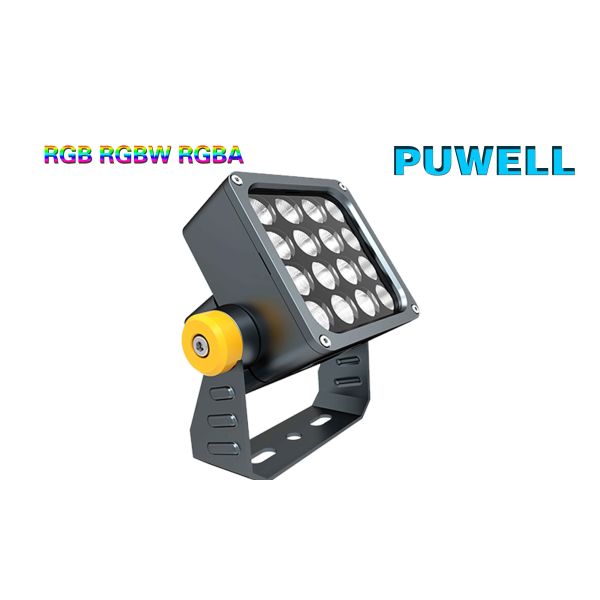 Waterproof AC265V 16W LED Pir Floodlight