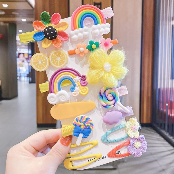 Diy Childrens Hair Accessories Fruit Shape Hair Grips Cartoon Baby For Girls Kids  19 Cm