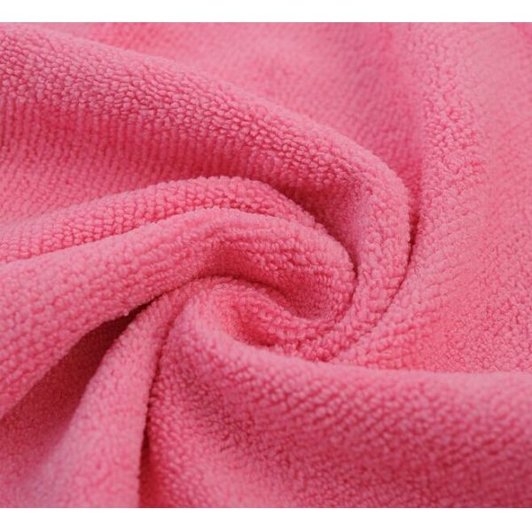 Reusable Microfiber Washcloths 100% Microfiber Technic Plain Solid Color 40x40cm Washcloth