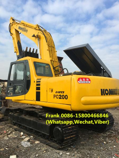 Japan Komatsu Hydraulic Crawler Excavator Used Condition 9885 * 2980 * 3160 Mm