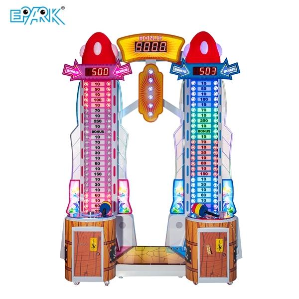 Adult Boxing Punch Game Machine Coin Operated Arcade Game  Double Tower