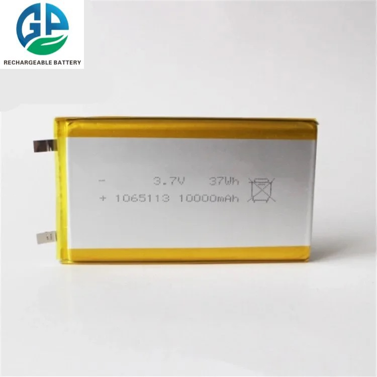 1065113 3,7 В 10000 мАч Ли-полимерная батарея перезаряжаемая 3,7 В
