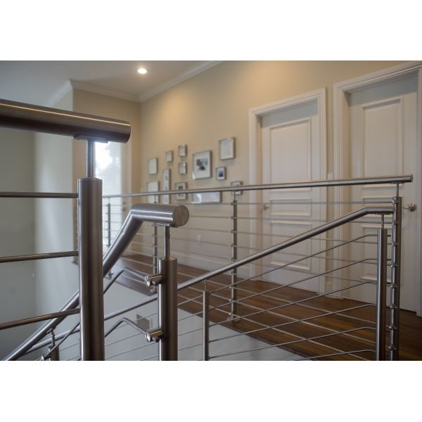 Safety 1 Meter MOQ Stainless Steel Railing 304ss Rod No Welding Indoor