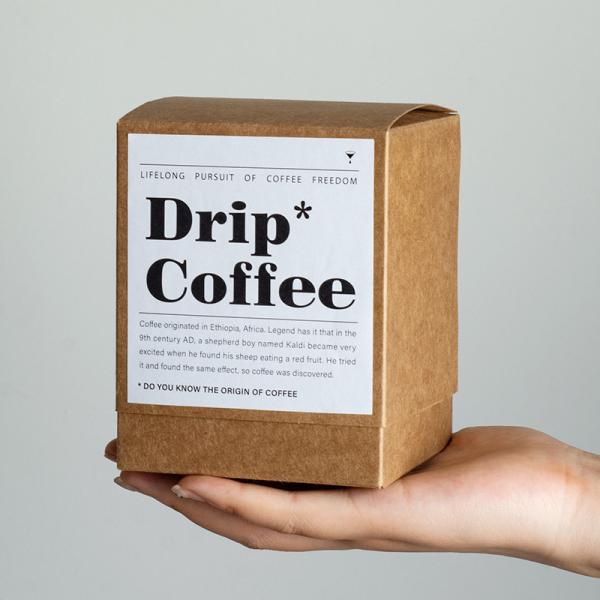 10cm Drip Coffee Packaging Box Handmade Biscuit Candy Gift Paperboard Folding Cartons