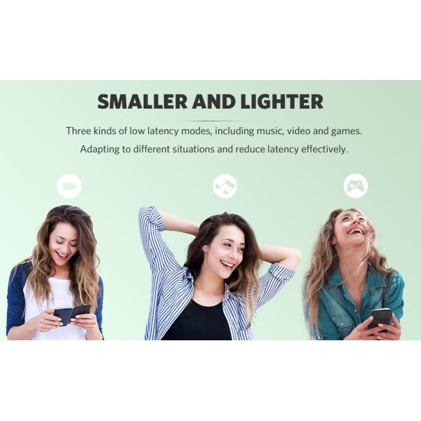 Aluminium Alloy Case 3h Waterproof True Wireless Earbuds For Calls