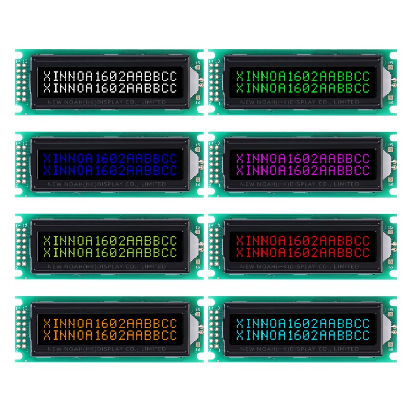 BTN Black Film 1602H LCD Screen GrouPINg 2*16 14PIN ST7066U LCD Screen Module Support Scheme Development