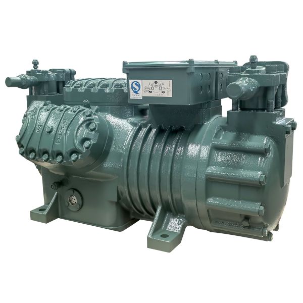 Low Noise Scroll Type Compressor Machine With Stationary Configuration