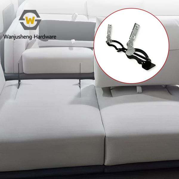 Furniture Hardware Adjustable Backrest Sofa Hinge Detachable Forward-Backward Moving Bracket for Sofa Furniture Mechanical Arm
