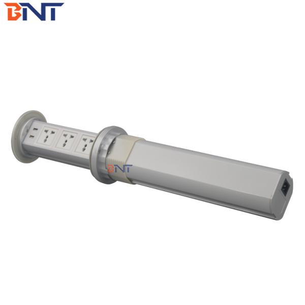 universal power automatic raising type pop up power socket outlet for office/kitchen/conference room home decoration