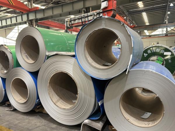 Hot Rolled Cold Rolled Stainless Steel Coil 304 316 321 Natural Color Customizable Specification