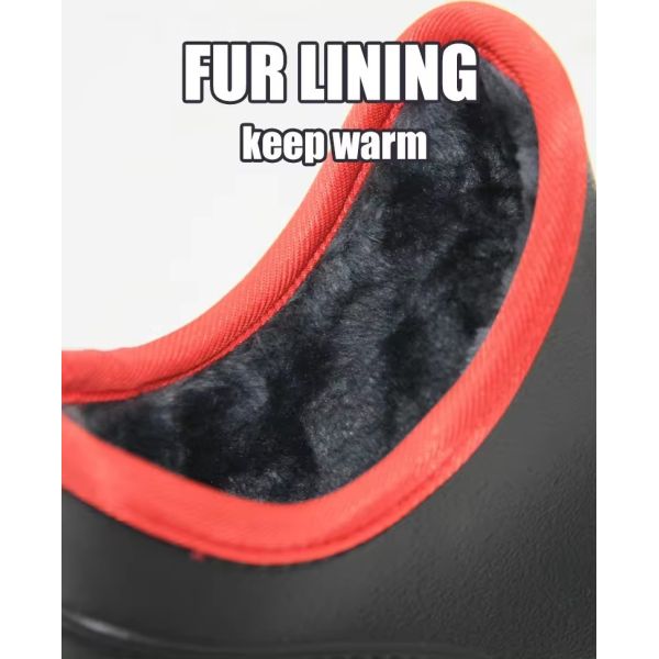 Унисексные индивидуальные водонепроницаемые садовые ботинки для женщин с теплым подкладкой Дождевые сапоги для мужчин Автомобильная стирка Обувь для мужчин Легкая ЭВА