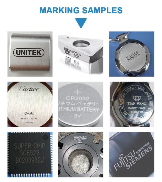 20W 30 Watts Portable Handheld Metal Fiber Laser Marking Marker Machine for Metal Plastic PVC