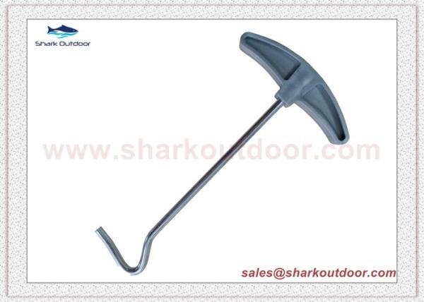 Made In China tent peg extractor with grey head for camping accessory