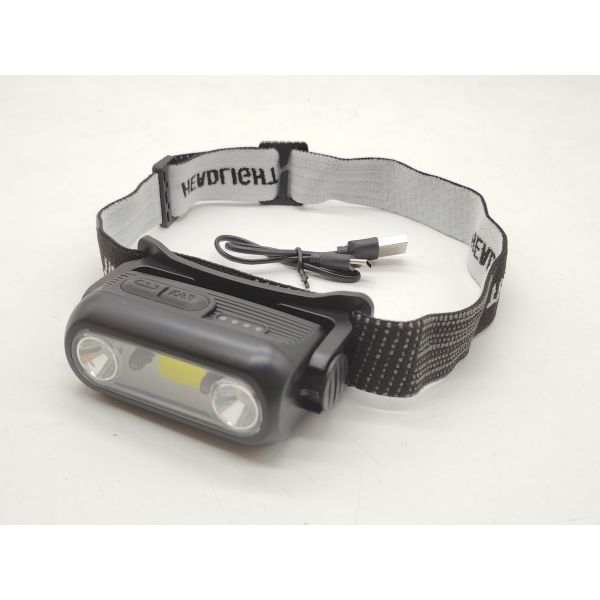 High-Brightness Durable Mining Headlamp, IPX4, 16H Battery for Night Work
