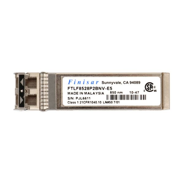 8.5Gbps Gigabit Ethernet compact Finisar SFP Transceiver FTLF8528P2BNV-E5