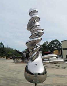 ODM Stainless Steel Garden Ornaments Statues 2.5 Meter Length
