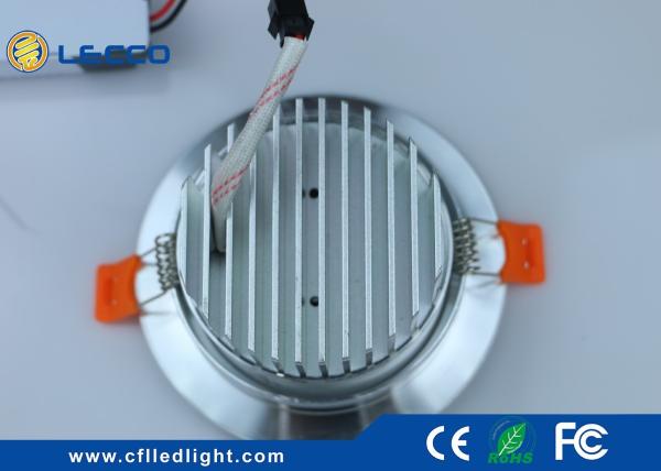 Outdoor Led Recessed Spot Lights , 6063 Lathe Aluminum 3 Watt Led Spotlight