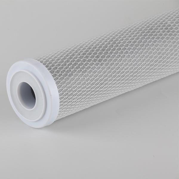 Cartucho de filtro de carbono ativado de processo de água pura para pré-filtragem de água potável