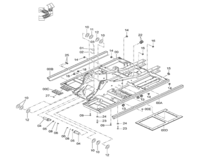 8080936 ZX350-5 Frame Boom Foot Pin For HITACHI Excavator Pin