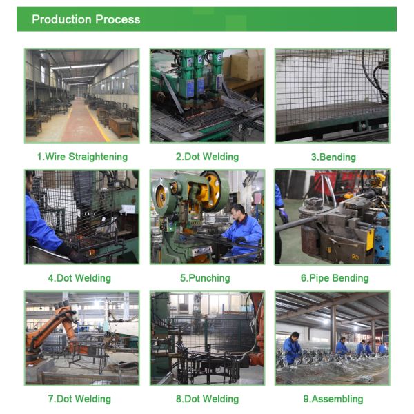 Asian Style 125L Conventional Metal Handcart Chain Supermarket Warehouse Trolley With High Sales Volume