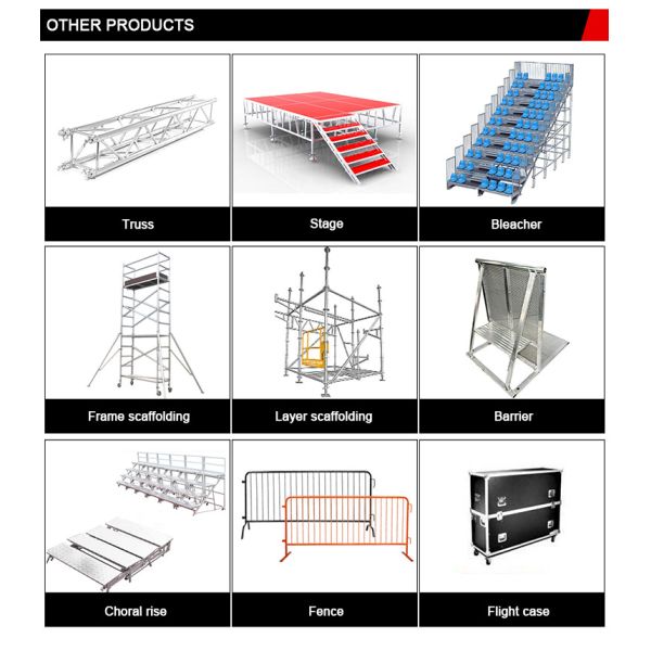 Алюминиевые 10m удваивают башню ремонтины высоты консольную