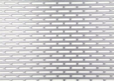 Slotted Hole Perforated Sheet 3003 H14 Perforated Metal Sheet 0.3mm - 5mm Thickness