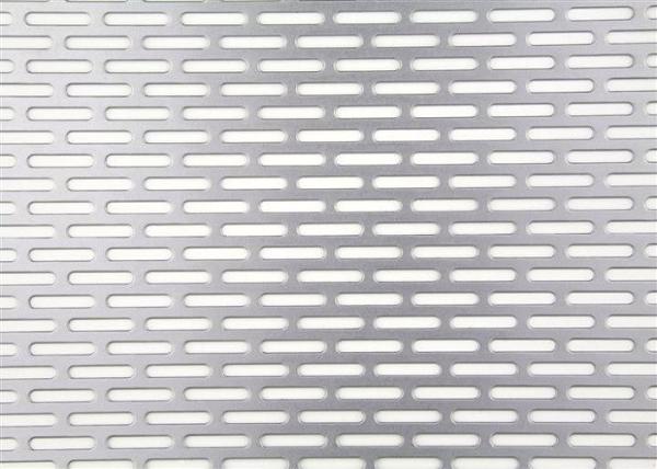Slotted Hole Perforated Sheet 3003 H14 Perforated Metal Sheet 0.3mm - 5mm Thickness