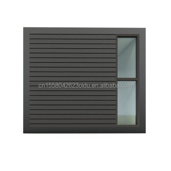 Galvanized Steel Square Tubes 10ft Modern Wooden Steel Structure Office for Commercial Space