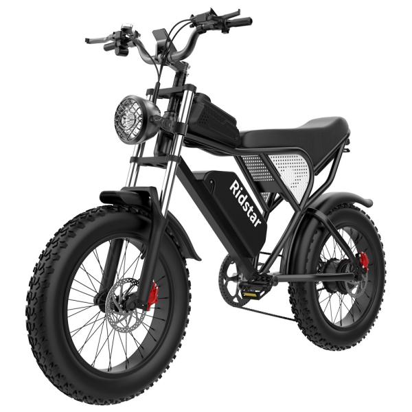 25MPH 20 Electric Fat Tyre Mountain Bike Urban City Electric Bicycles 48V20AH