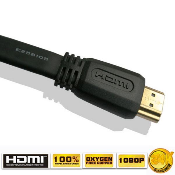 Best selling products Oxygen free copper conductor black HDMI cable