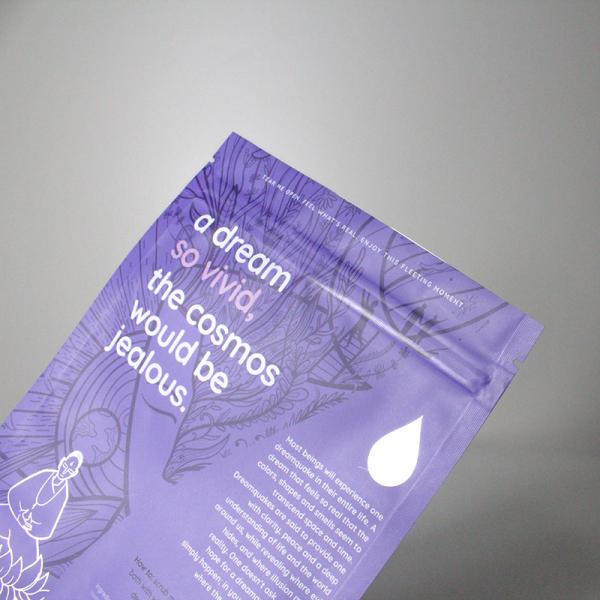 Beautiful Logo Print Custom Stand Up Pouch Body Scrub Pouch 240g