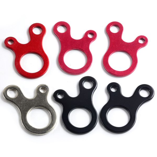 3 Holes Stainless Steel Quick Knot Tent Wind Rope Buckle Tightening Hook for Campsite